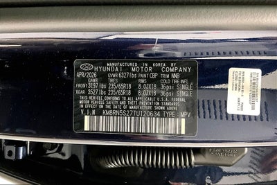 2026 Hyundai Palisade SEL Premium 7 Passenger