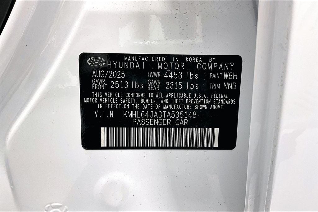 2026 Hyundai Sonata SEL Sport