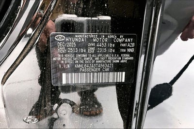2026 Hyundai Sonata SEL Sport
