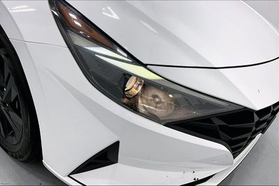 2022 Hyundai Elantra Hybrid Blue