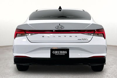 2022 Hyundai Elantra Hybrid Blue