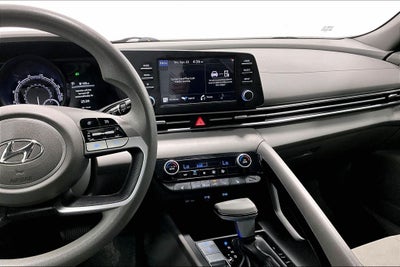 2022 Hyundai Elantra Hybrid Blue