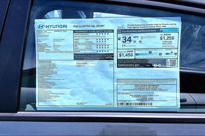 2026 Hyundai Elantra SEL Sport