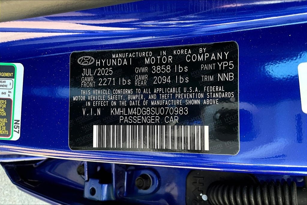 2025 Hyundai Elantra SEL Sport