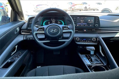 2025 Hyundai Elantra Hybrid Blue