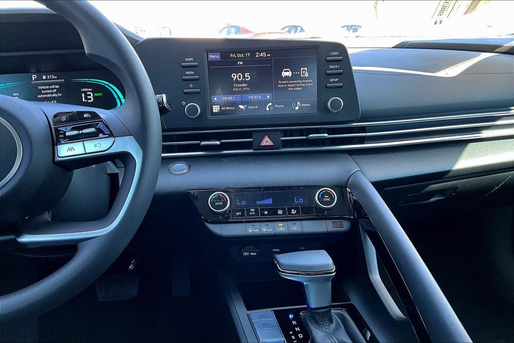 2025 Hyundai Elantra Hybrid Blue