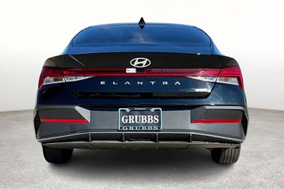 2025 Hyundai Elantra Hybrid Blue