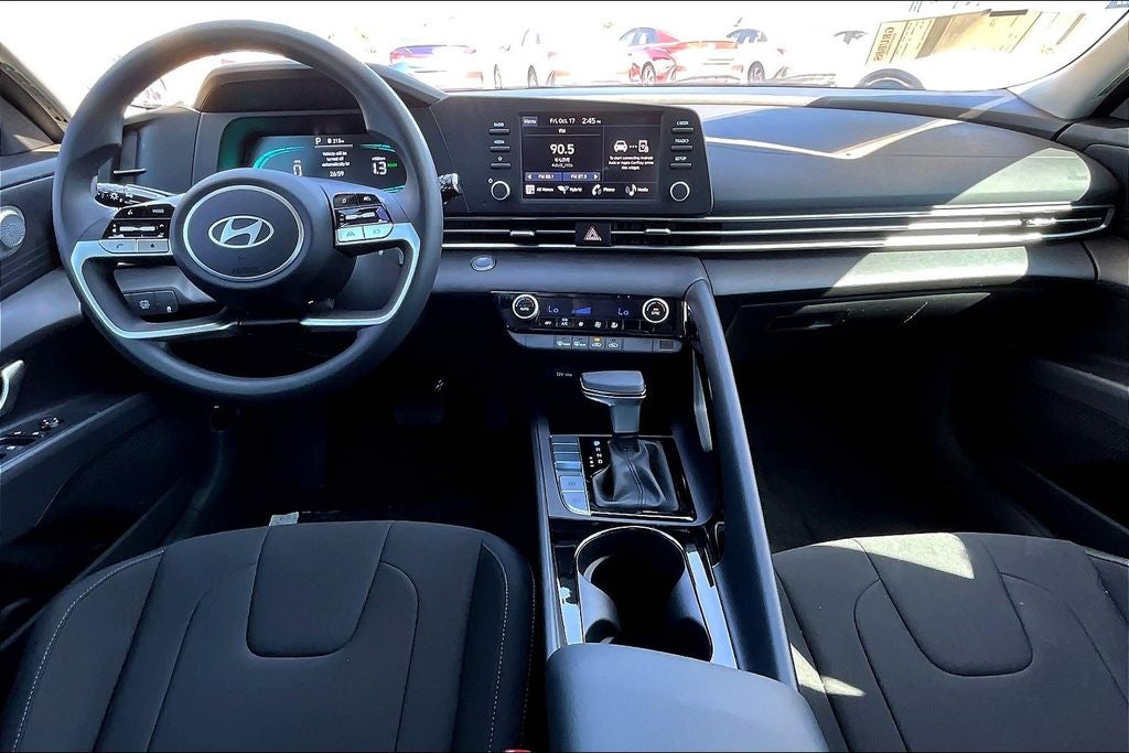 2025 Hyundai Elantra Hybrid Blue