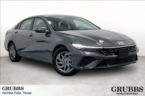 2026 Hyundai Elantra Hybrid Blue