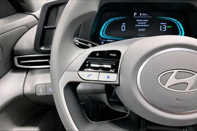 2026 Hyundai Elantra Hybrid Blue