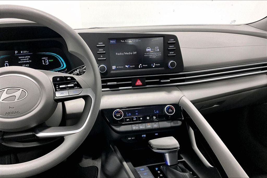 2026 Hyundai Elantra Hybrid Blue