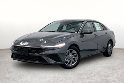 2026 Hyundai Elantra Hybrid Blue