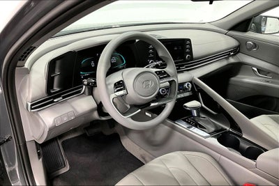 2026 Hyundai Elantra Hybrid Blue
