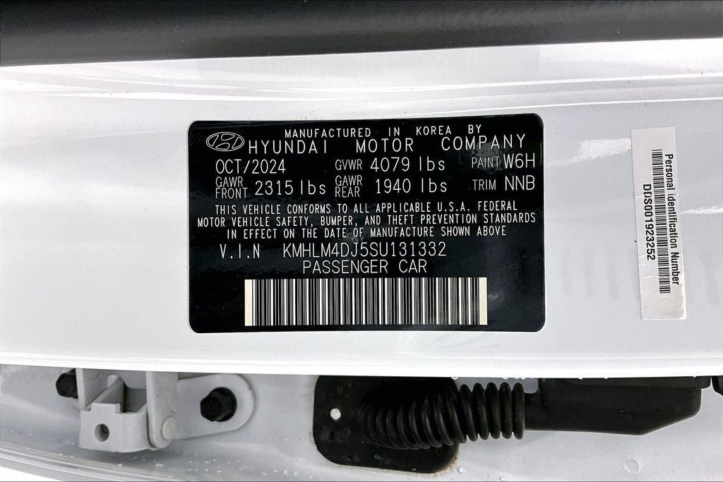2025 Hyundai Elantra Hybrid SEL Sport