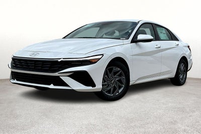 2025 Hyundai Elantra Hybrid Blue