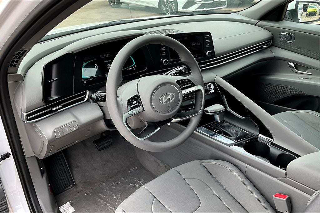 2025 Hyundai Elantra Hybrid Blue