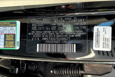 2025 Hyundai Elantra Limited