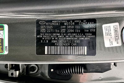 2026 Hyundai Elantra SEL Sport