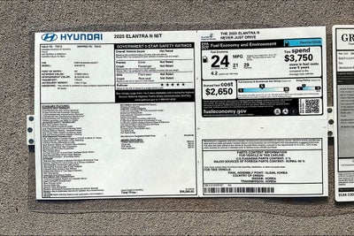 2025 Hyundai Elantra N Base