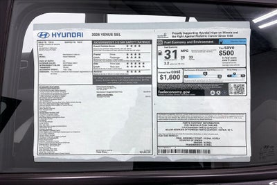 2026 Hyundai Venue SEL