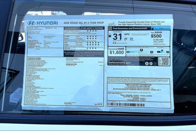 2026 Hyundai Venue SEL